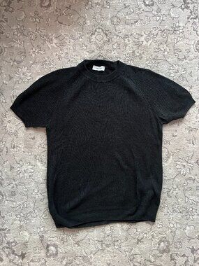 Gran Sasso Cotton Linen Knit T-Shirt